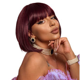 Peruca CARLA Visiniu Inchis